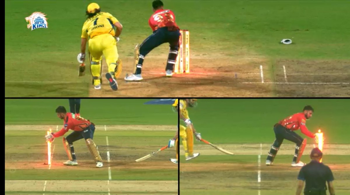 @PunjabKingsIPL Runout for a reason