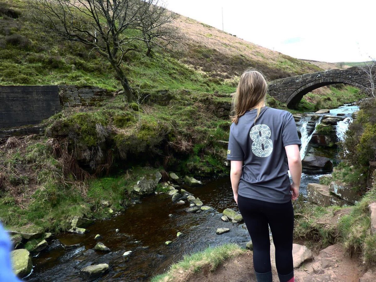 Our close friend, Molly wearing @thederbyrunner x #MC8 Limited Edition T-shirt completing her Silver Duke of Edinburgh Award. 🤩

“Over 30 miles walking through the Peak District last weekend, our lovely Molly donned her heavy rucksack to complete her #DofESilver.