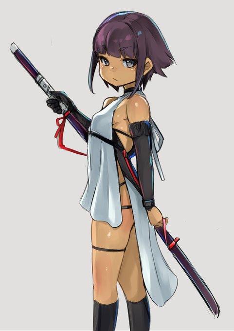 私の黒歴史ノートに刻まれていた子を描きました 