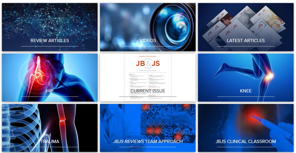 Engage with the latest JBJS issue. 🔷jbjs.org/issue.php 🔷