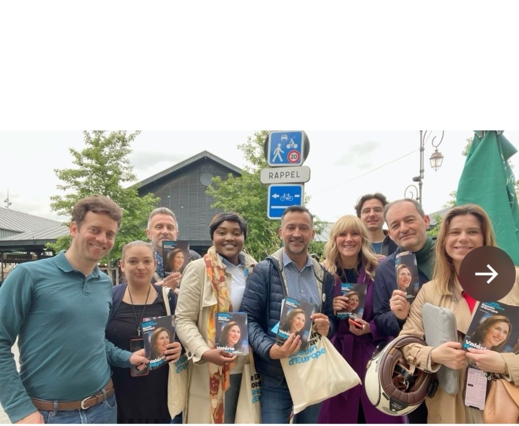 Ce matin à #LaGarenneColombes pour rappeler l'échéance du #9juin2024 et défendre notre @BesoindEurope avec @ValerieHayer.
#Puteaux  @RE_HautsdeSeine