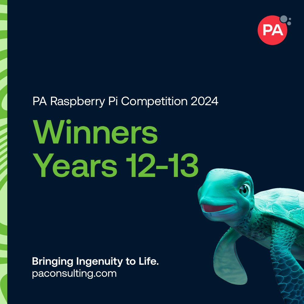 PA_RaspberryPi's tweet image. Congratulations to the winners of this year's #PAPiAwards24 in the Year 12-13 category 🏆
🌟 SixthSense of UTC Oxfordshire, Inspiration Award
🌟 Calday Robotics from Calday Grange Grammar School, Innovation Award