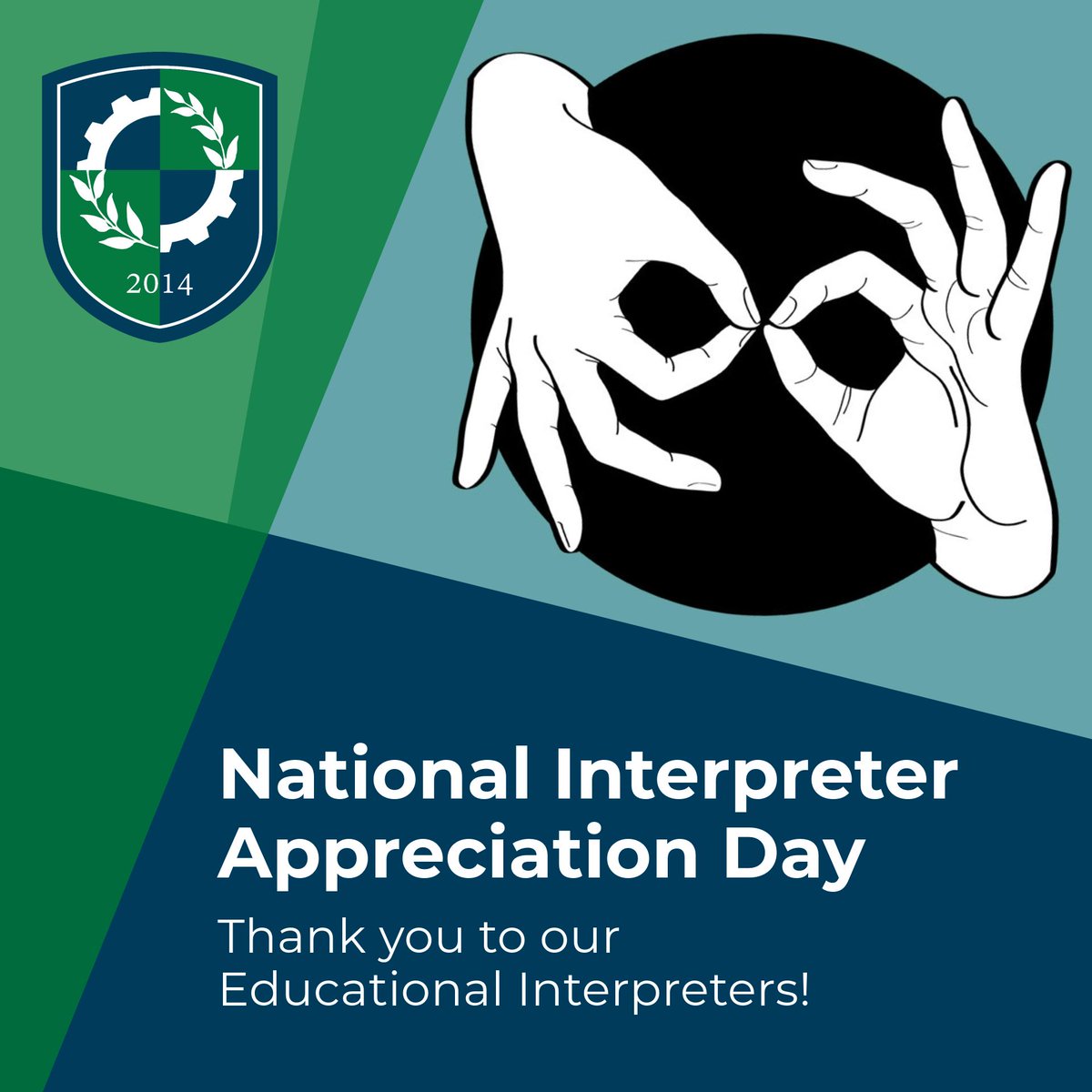 🎉 Happy National Interpreter Appreciation Day! 📚 Today, we extend our deepest gratitude to our educational interpreters! Thank you for your unwavering commitment and for making our learning community inclusive and accessible to all. #InterpreterAppreciationDay #ENSATS