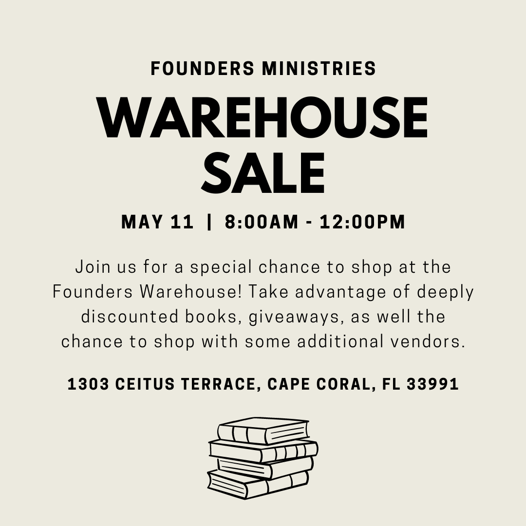 Founders Warehouse sale! 📚 Join us in just a few weeks on May 11th from 8am - 12pm, to shop at the warehouse. Take advantage of deeply discounted books & merch, giveaways, as well the chance to shop with some additional vendors. We hope to see you there!