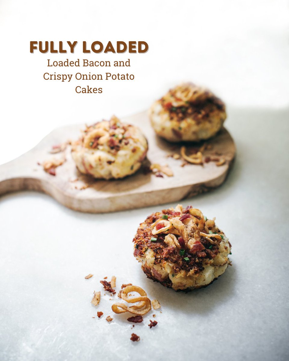 Celebrate #NationalLoadedPotatoMonth with us! Get ready for a month filled with mouthwatering Fully Loaded Idaho® potato recipes that'll have you coming back for more. Kicking things off with these irresistible Loaded Bacon Potato Cakes! 🥔🥓 ow.ly/lvnP50RrlZC