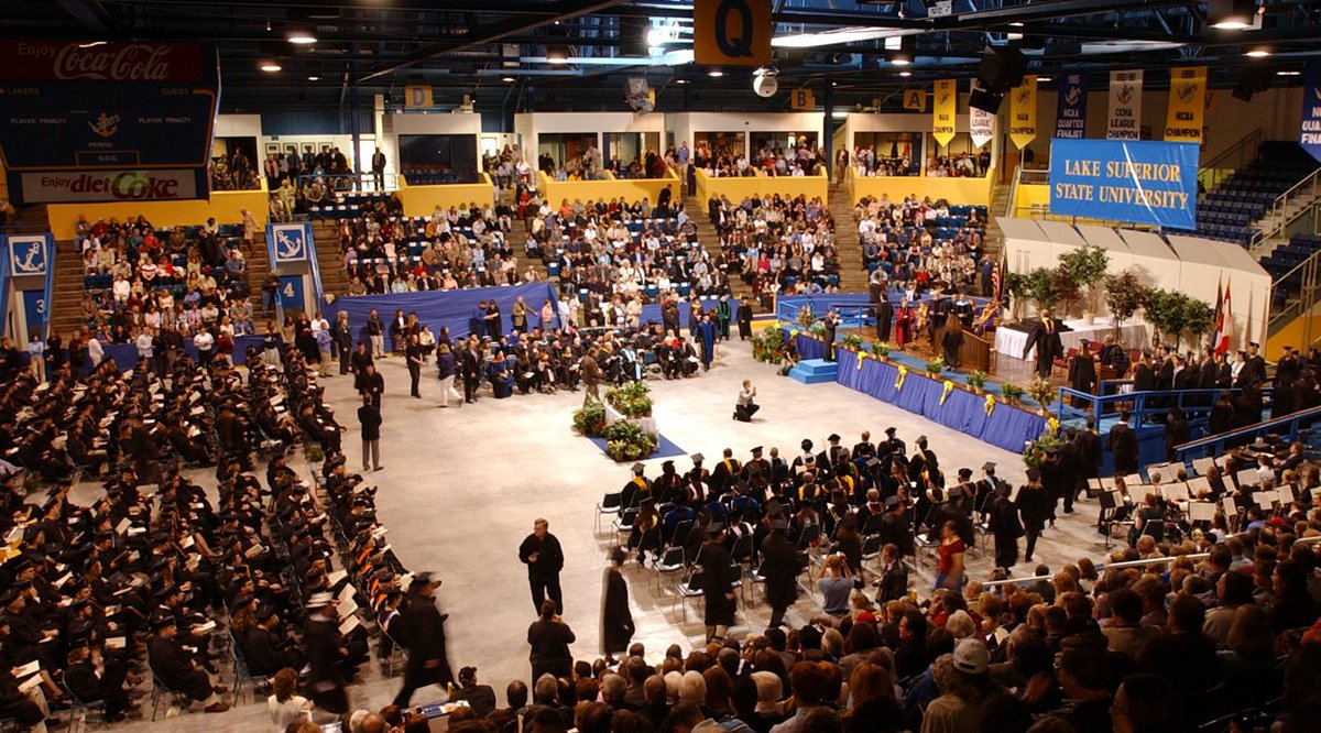 🕰 Throwback Thursday 🕰 In the season of Commencement, let's take a trip down memory lane to the Class of 2011! 📸 Lake Superior State University will hold its annual Commencement ceremony this Saturday, May 4, 2024. To all graduates, congratulations!