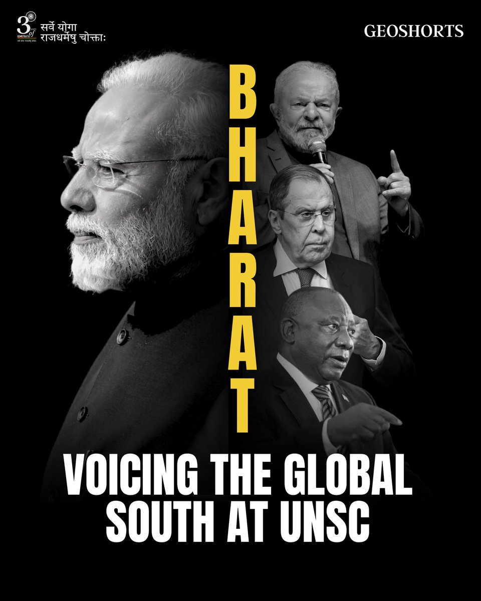 Bharat Voicing the Global South at UNSC

Due to the rise of multipolarity and the bitter experience of the #UN and West-based systems, #countries have caught up in working to reform the #UN and especially the #SecurityCouncil.