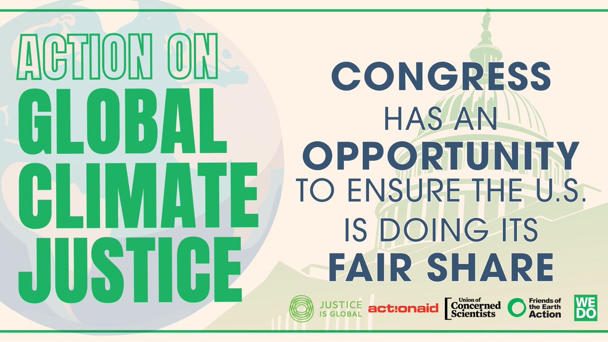 10,000+ letters sent! Join us, @ActionAidUSA , @UCSUSA , @foe_us & others in urging Congress to unlock the finance we need globally to resolve the climate crisis and help prevent climate displacement. Email your representative today: actionnetwork.org/letters/tell-c…