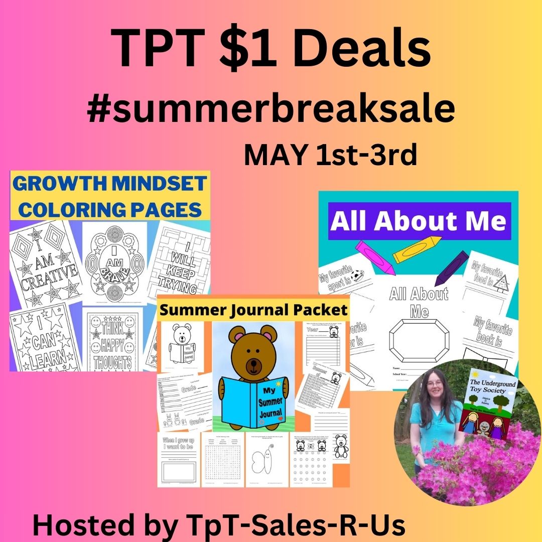 🌟 Get ready for an EPIC TpT hashtag sale happening May 1-3! 
🌟 Teacher authors are offering resources for only $1.00 each during the #summerbreaksale 
#teachertwitter #teachershelpingteachers #TherapistsConnect #Therapist #OccupationalTherapy #OccupationalTherapists