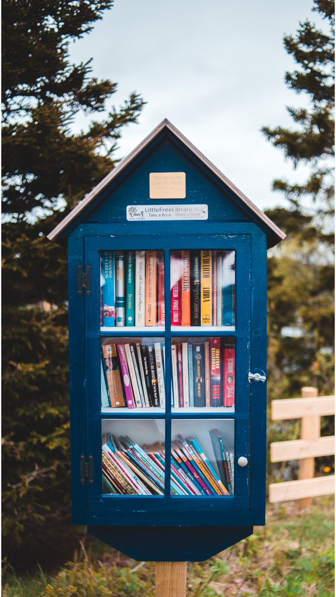 I absolutely LOVE the Little Free Libraries. I'm so glad they exist.