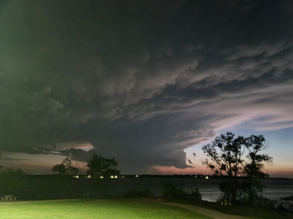 Incredible capture last night by Ranger Crowley at Fort Cobb!