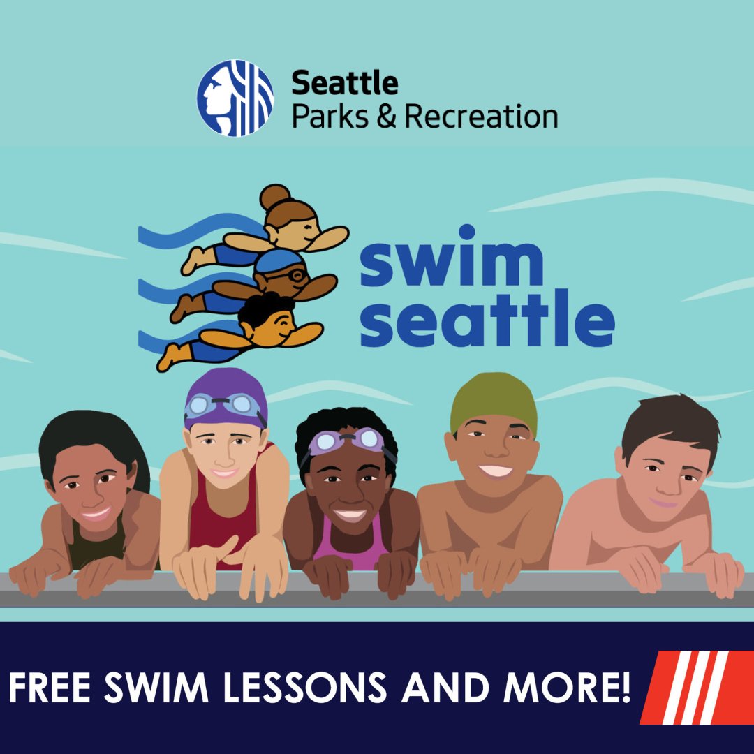 Summer is just around the corner — are you interested in signing your child up for swim lessons? As part of @SeattleParks commitment to equitable & accessible programming, Swim Seattle is back w/ FREE beginner swim lessons. Registration begins 5/14: hiprc.org/blog/swim-seat… 🏊🛟