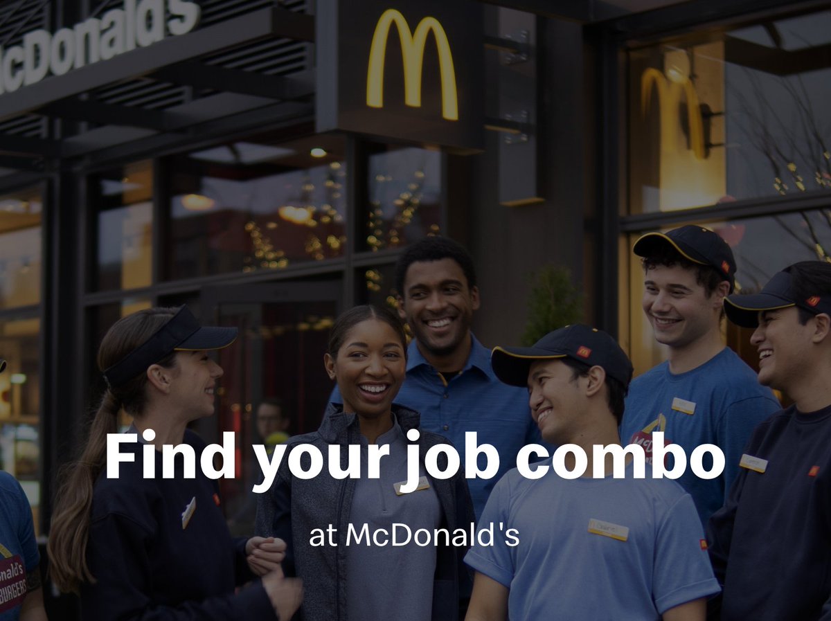 Who's joining the #McFamily this dip? 😻
Apply now for your perfect job combo! 🍟🍔

And join team $McCAT --> #solana 💪
#McDonalds #degen #jobs #Imlovinit