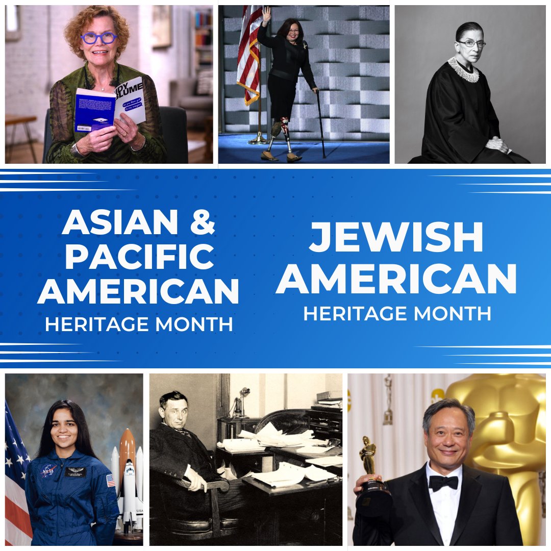 Celebrating Asian & Pacific Americans and Jewish Americans this May! Join us in honoring their rich heritage and achievements. Let’s foster an inclusive society together. #AsianPacificAmericanHeritageMonth #JewishAmericanHeritageMonth #CelebrateDiversity