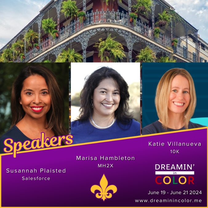 Who will I be seeing at @dreamincolorsf?! I'm so excited to speak at the first ever Sonando En Color with @sunnydalelow and @marisahambleton. Let me know if you'r going! I'd love to meet you 😄