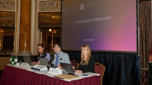 First-hand insights from the EFP leadership 2023-24 - secretary general Nicola West, treasurer Monique Danser, and former president Darko Bozic share their perspectives. #EFPerio #periodontology #dentistry
tinyurl.com/msxh8dr2