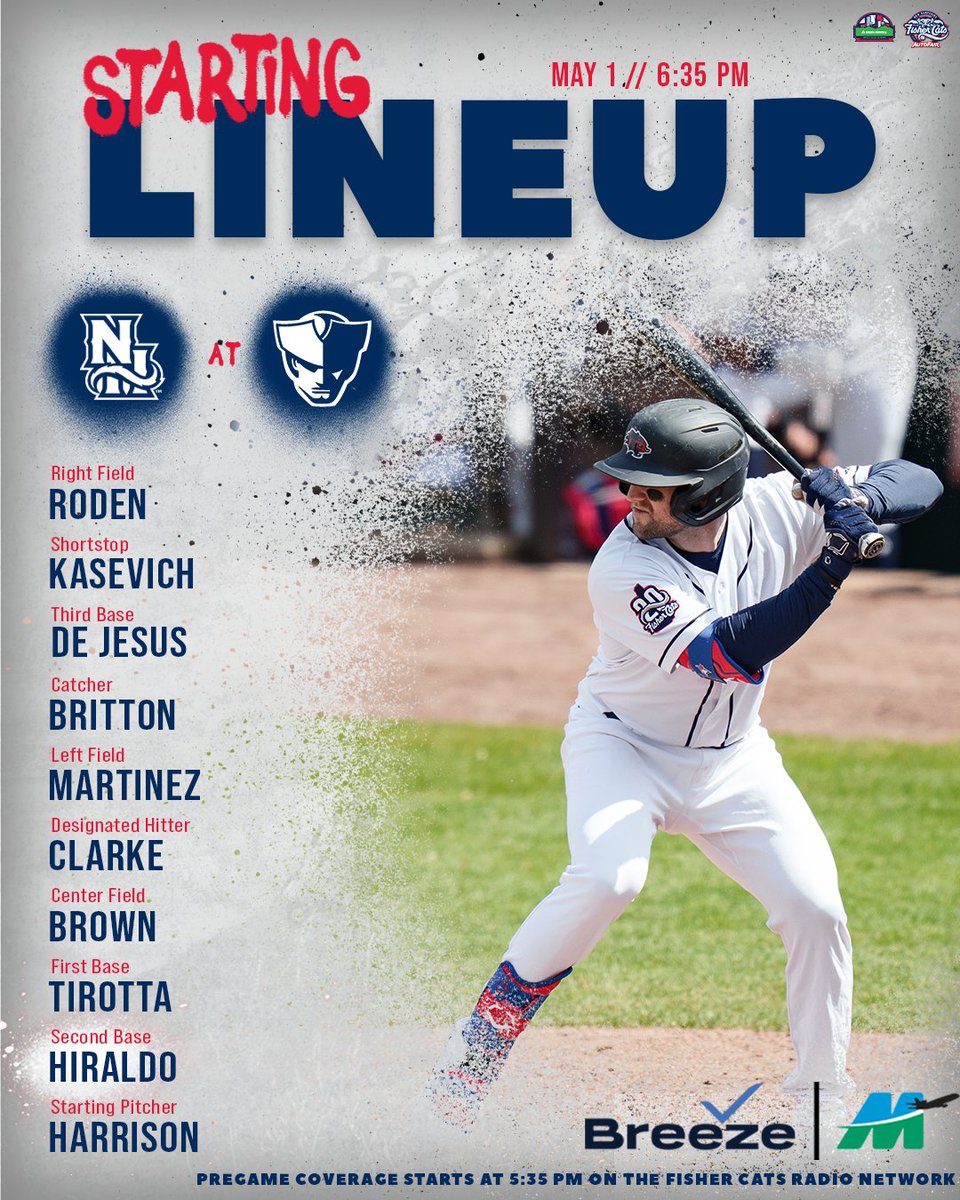 Powerhouse for today's game - first pitch at 6:35! 📺Watch Live: milb.com/live-stream-ga……… 📻milb.streamguys1.com/new-hampshire 🎟️milb.com/new-hampshire/……… #ScratchingtheSurface