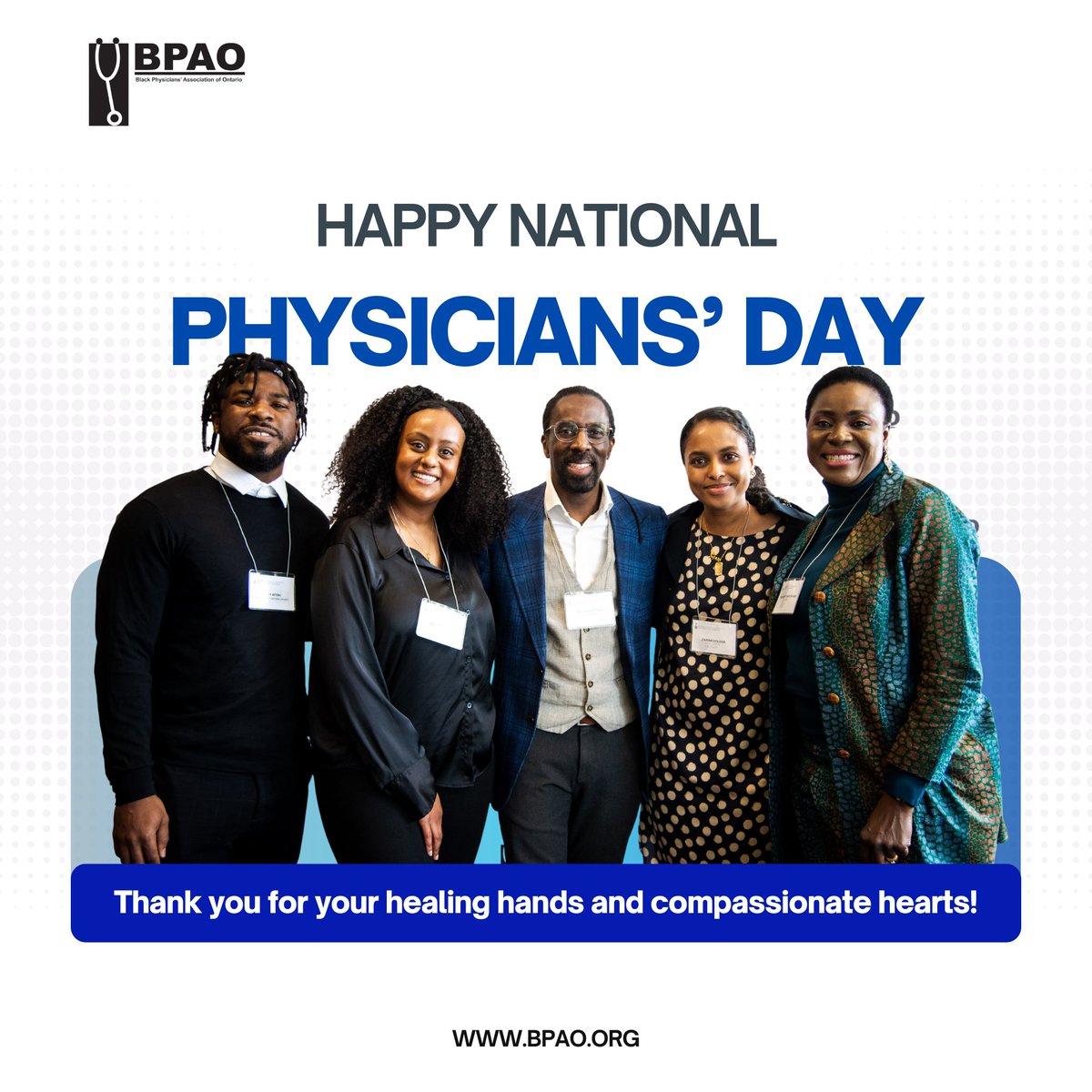 Today, we celebrate the healing hands and compassionate hearts of physicians everywhere. Thank you for your commitment to ensuring the health and well-being of our communities. Happy #NationalPhysiciansDay