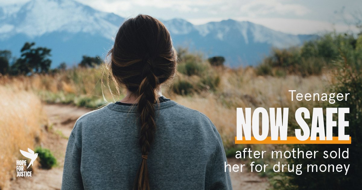 Thanks to a swift intervention by Hope for Justice’s Midwest Regional Center another teenager has now been rescued and returned to safety. Read more about Becky’s story here: hopeforjustice.org/news/now-safe-… #BringFreedom #HopeforJustice