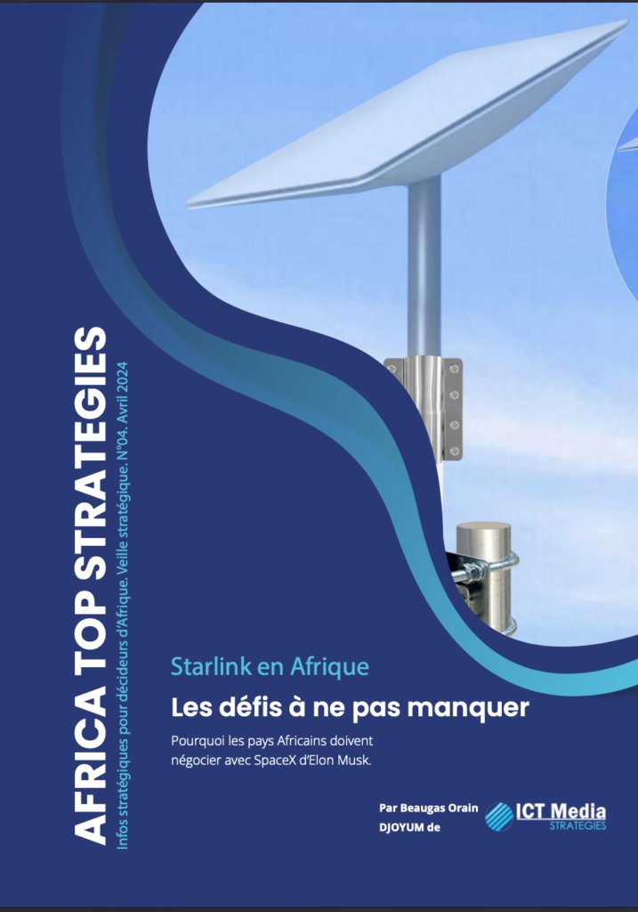 #Internet : Pourquoi le #Cameroun et l’Afrique doivent négocier avec #Starlink et non le repousser Starlink en Afrique : les défis à ne pas manquer Par @BeaugasOrain #SpaceX #ICTMediaCM #AfricaTopStrategies ictmedia.africa/internet-pourq…