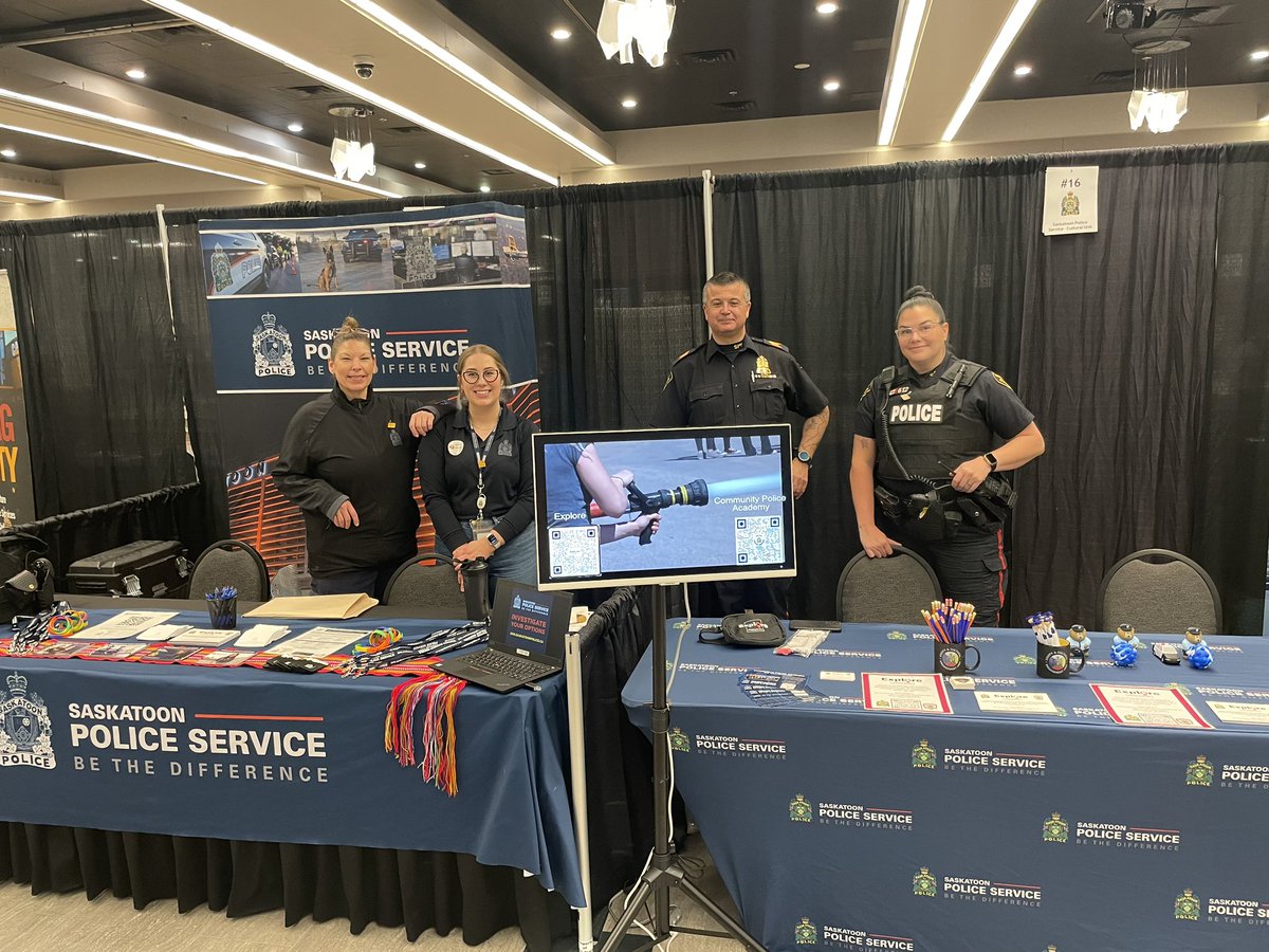 We are at TCU Place today for the WeConnect Job Fair with @SaskOpenDoor Stop by our booth to learn more about current recruitment opportunities and how you can Be the Difference!