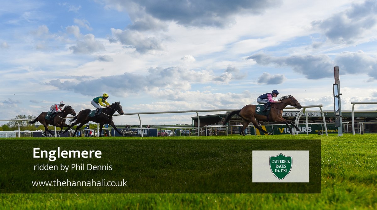 Race 2 at @CatterickRaces saw Englemere break her maiden tag in style under @loughnane_billy for owner Mrs A G Kavanagh and @gbougheyracing.