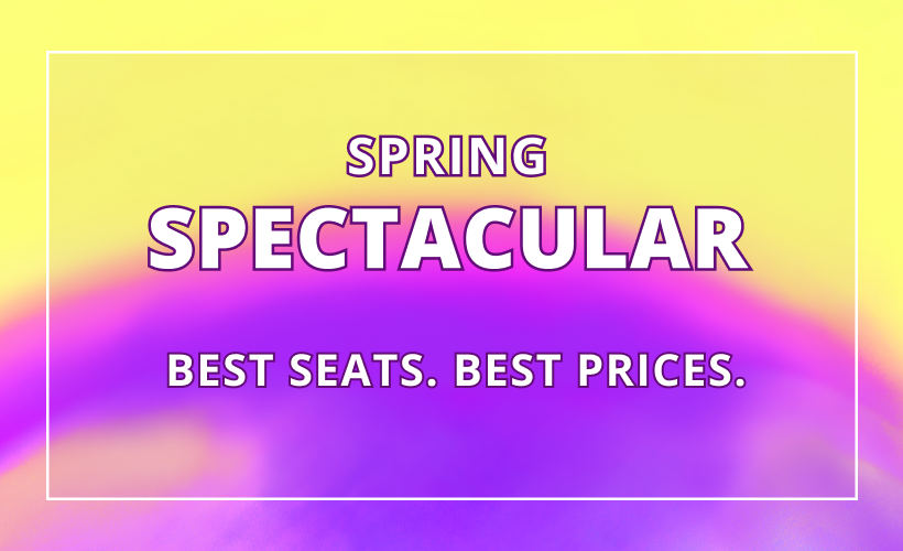 🌻🎶 Spring Spectacular is here! Looking to enjoy a show in the coming months? We've put together a list of great deals available for a limited time only. Read the blog to find out more: bit.ly/4bkfw1S