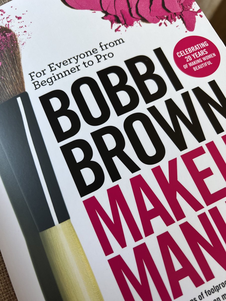⁦@BobbiBrown⁩ just arrived and I’m smitten! Despite sitting in a TV makeup chair for years, this book is a MUST HAVE! More than brushes..but what you eat! Thank you!