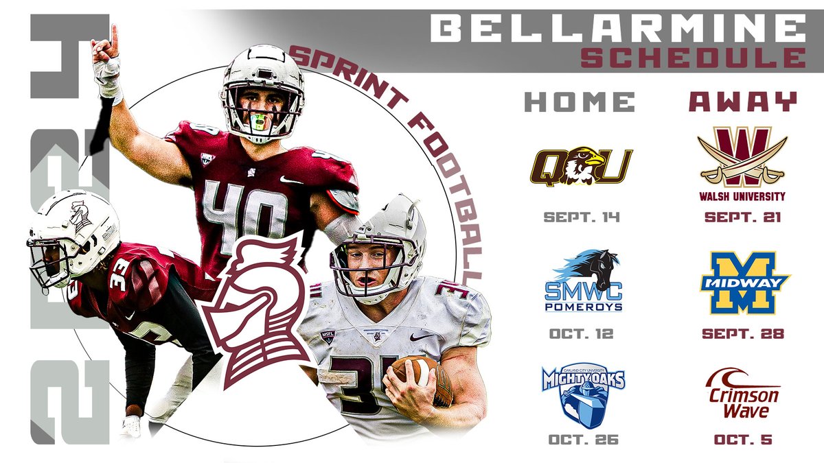 Bellarmine Athletics (@buknights) on Twitter photo NEWS | <a href="/BUKnightsFB/">Bellarmine Sprint Football</a> announces 2024 schedule
๐โ๏ธ
๐ฐ bit.ly/4aOQesN NEWS | <a href="/BUKnightsFB/">Bellarmine Sprint Football</a> announces 2024 schedule
๐โ๏ธ
๐ฐ bit.ly/4aOQesN