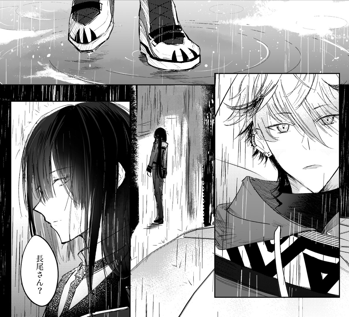 Lemonhighball6's tweet photo. 師弟原稿🌧️ https://t.co/AYHmYqrwK6