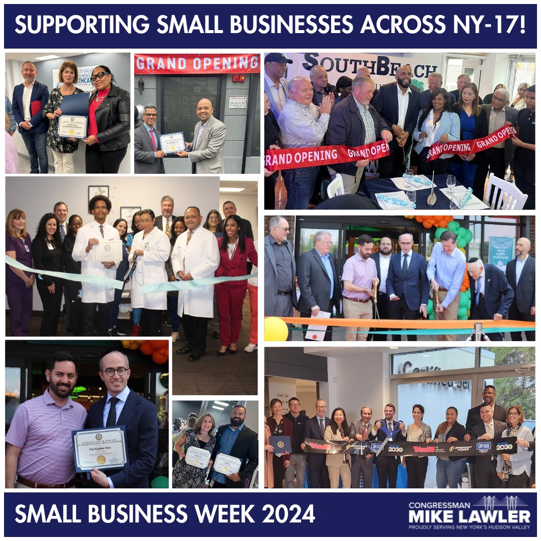 My office and I have enjoyed engaging with small business across the Hudson Valley. Speaking with business owners and entrepreneurs and learning more about the challenges they are facing is so important for our work here in Congress.