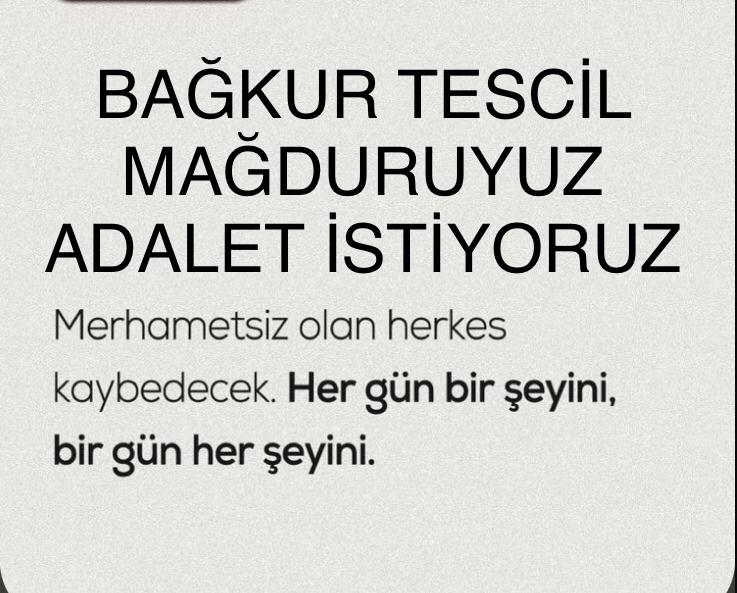 @isikhanvedat 150 BİN ESNAF=150 Bin Aile❗ @RTErdogan @eczozgurozel @MhpTbmmGrubu @isikhanvedat @leylasahinusta @memetsimsek @tgrthabertv @halktvcomtr @NOWhaber #Pazar #BağkurTescilÇözülmedenMecliseHuzurYok #BağkurTesciliÇözmeyenSiyasilerİstifa