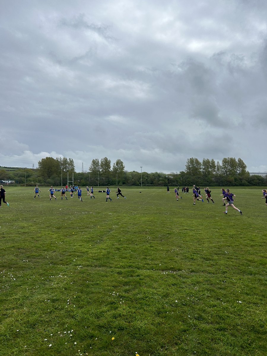 Very proud of our year 7 girls today🤩 They were fantastic🏉