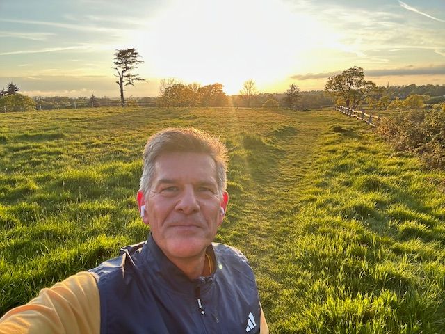These last few Spring evenings have been just glorious. If you've not been out for a stretch, just TAKE THAT FIRST STEP; you'll wonder why you've made such a meal of it. And the payback is enormous. You're 'too busy/tired', (or can't be arsed!)? Running GIVES you energy!