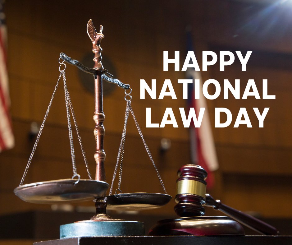 Happy Law Day! Today, we celebrate the importance of the rule of law and the power of people in democracies. To read more about the history of Law Day, visit americanbar.org/groups/public_….