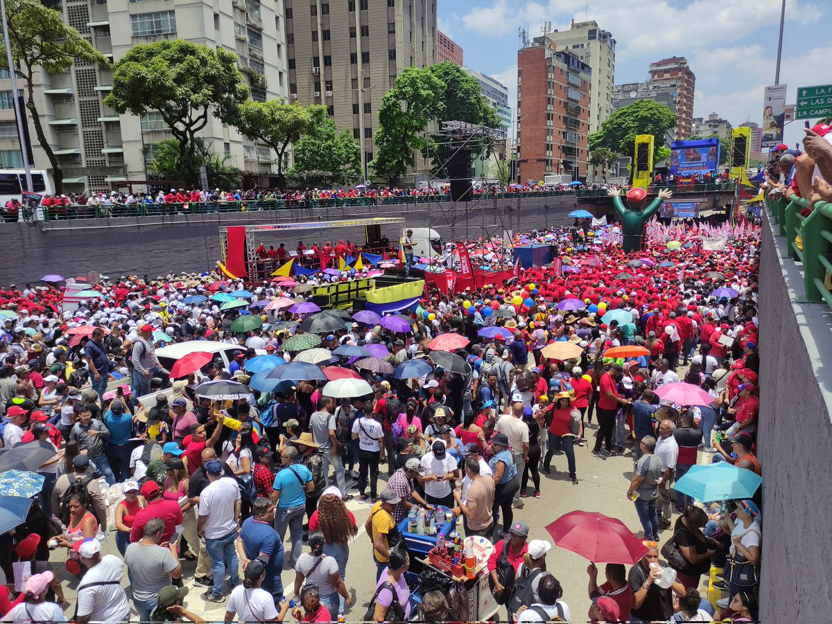 Ay mamá. Que lo vea el mundo entero, el chavismo en la calle y los que faltan.