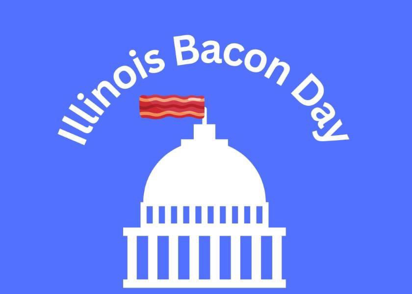 Celebrate “Illinois Bacon Day” with the @ilpork 🐷🥓

😋 Treat yourself to a meal out! 
📸 Snap a picture of your meal. Tag the IPPA and the restaurant or specialty grocer you're visiting. 
🥓Use the hashtag #BringHomeTheBacon
🐷Thank an Illinois pig farmer!