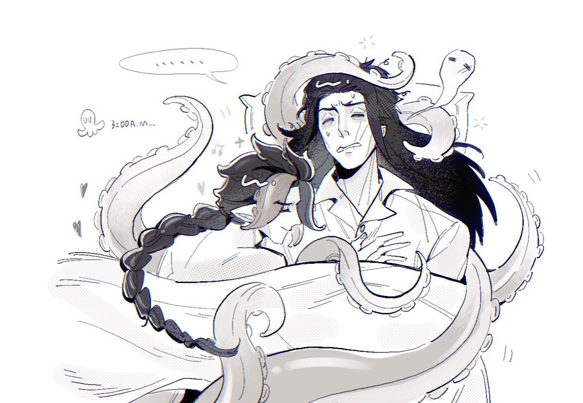 it's hard for yone to sleep after octokayn grew up……🛏️🐙