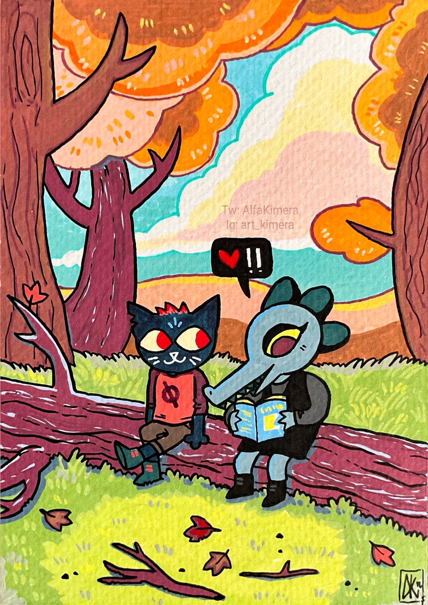 #Monthofmae2024 day 1: Fallen tree
'I love when you talk about things you love' 🍂🌳❤️

#nightinthewoods #nitw #monthofmae