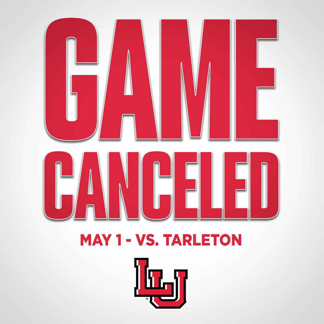 The regular season finale for Lamar University softball scheduled to take place Wednesday against Tarleton State has been canceled. The next action for Big Red will come in the Southland Conference tournament. #WeAreLU | #AsOne | #BoomtownGirls