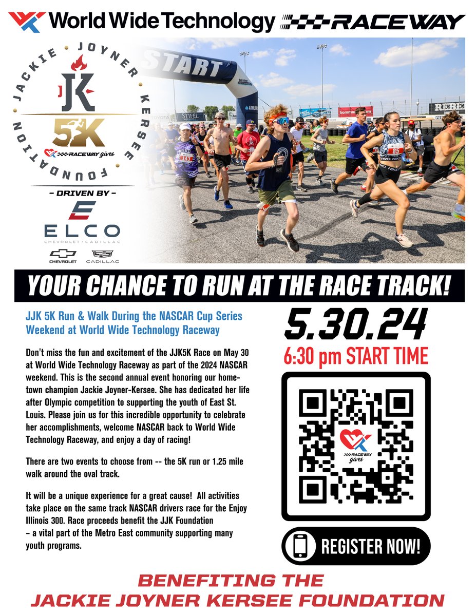 Join us May 30 at 6:30PM CST for the unforgettable experience to run at the race track! 🏃‍♂️🏁 Use the link the SIGN UP! 🏃‍♂️: loom.ly/parpeao