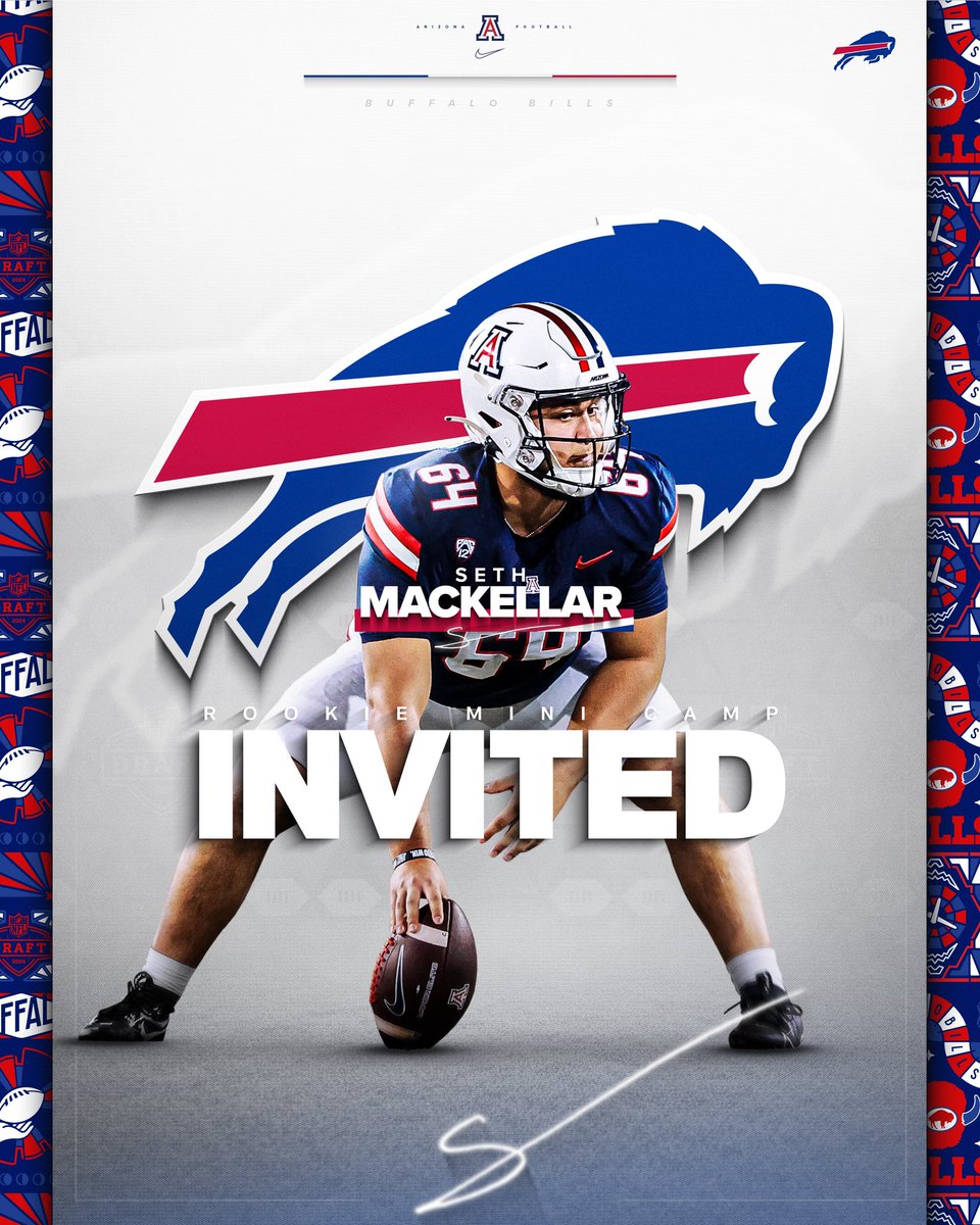 Congrats to Seth Mackellar on being invited to Buffalo Bills rookie minicamp👏