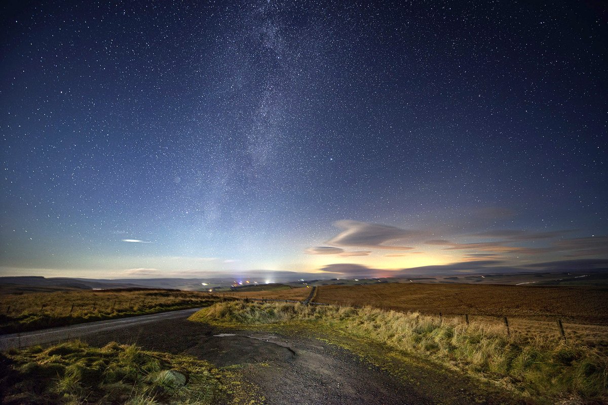 Stars over Elsdon #northumberland #Stars #darkskies #astrophotography #northumberlandnationalpark #ThePhotoHour
