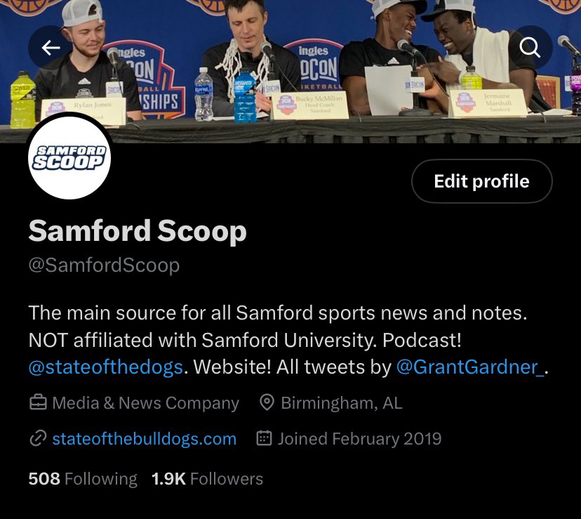 Hit 1,900 followers today, only 100 more on the road to 2K 👀. Now go follow ⬇️

<a href="/stateofthedogs/">The State of the Bulldogs</a>
<a href="/samueldevaney/">Sam Devaney</a>
<a href="/jebgebhart/">Jeb</a> 
<a href="/SoConMike/">Michael</a>
<a href="/GrantGardner_/">Grant Gardner</a> 

Go listen:
apple.co/3xXpCHn

Go read:
stateofthebulldogs.com

Go watch:
bit.ly/49YR6d3 - YouTube