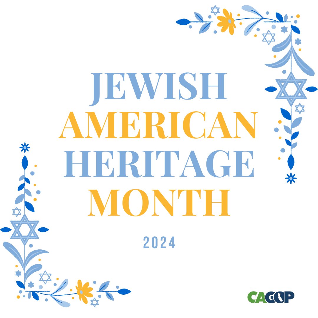During Jewish American Hertiage Month, we celebrate our friends of the Jewish faith who have made countless invaluable contributions to our country. Now and always, the Republican Party will stand beside you - especially during these extremely turbulent times.