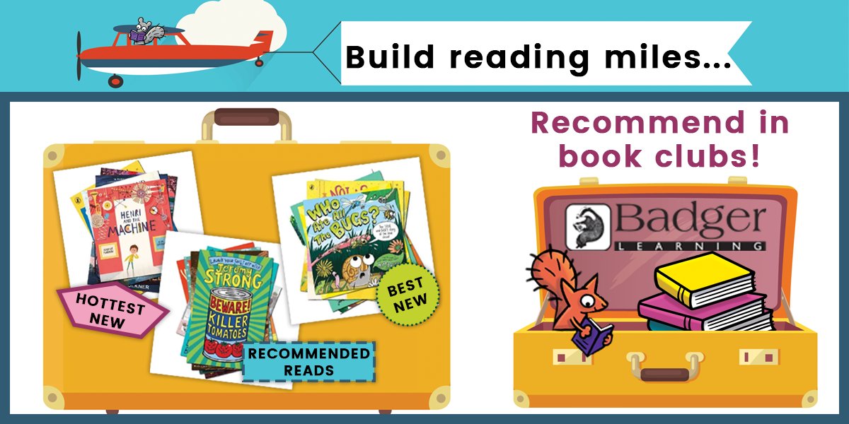 Supporting #school staff to promote #ReadingforPleasure is key to everything we do at Badger Learning. Our #PrimarySchool specialists have hand-picked these #book collections as the most likely to get children into #reading & keep them there #edutwitter ow.ly/n5eV50QpzBr