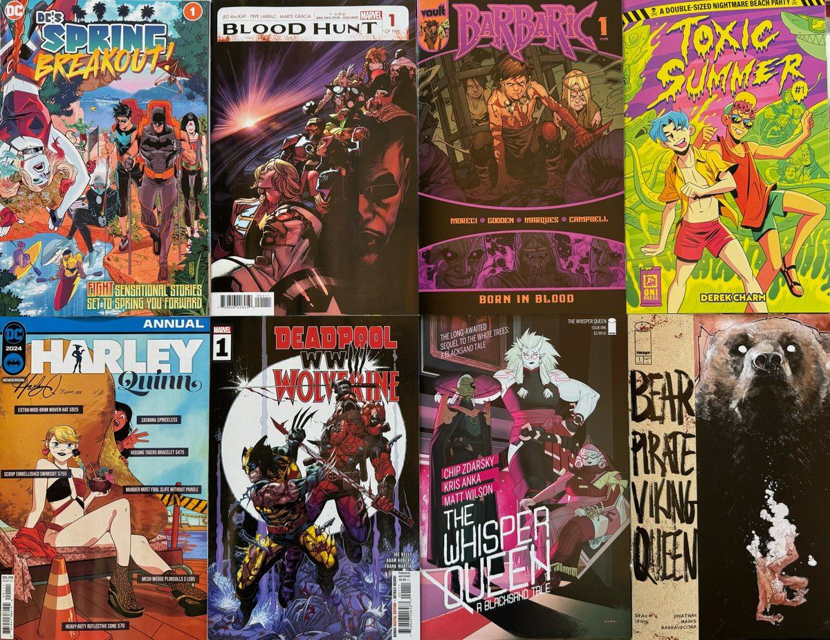 Let's get things started right! Fresh comics for a brand-new month!

Lots of awesome comics up on our shelves as always. Come grab yourself some copies today, then come back this Saturday for Free Comic Book Day @ OP! 📅💙

#newreleasewednesday #newcomicbookday #comics #lcbs