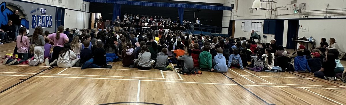 Our @ISEShrsb grade 5 students are getting a taste of being a band student this afternoon! #musicforlife