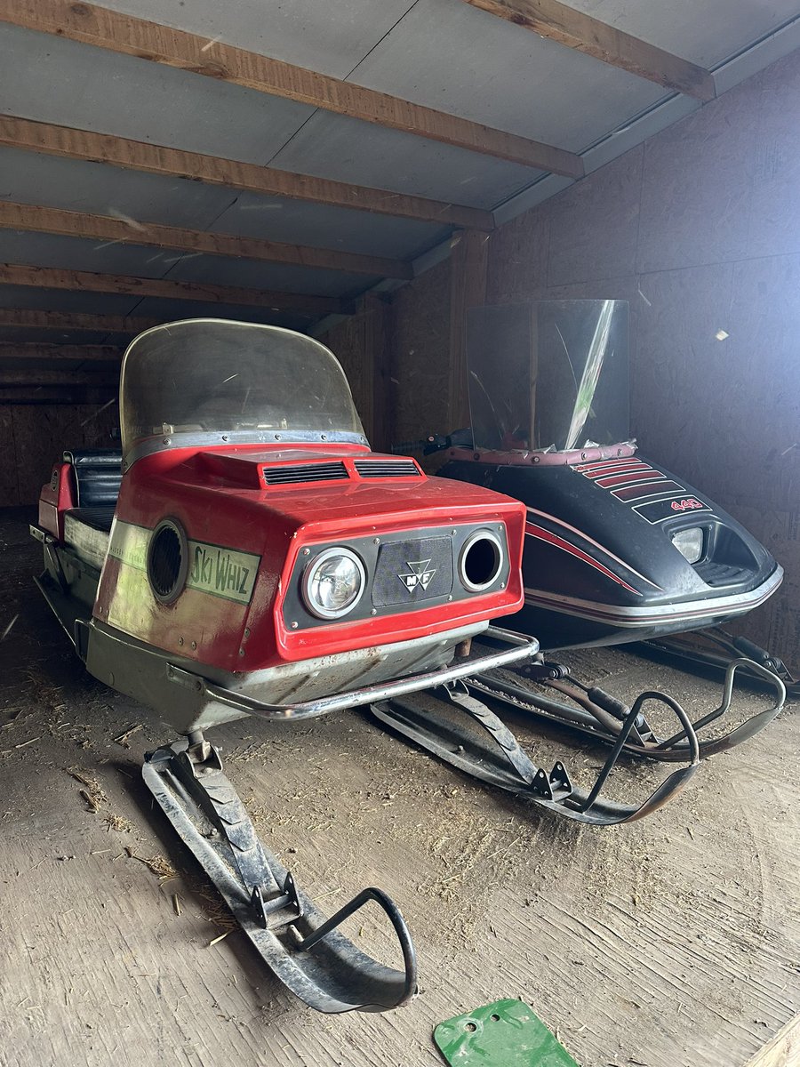 Set them up in the hay loft in the barn so in 10 years when I’ve forgotten about them I can have my own barn finds to sell.