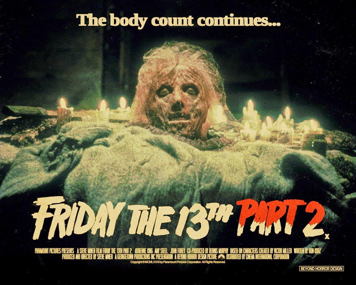 Friday the 13th Part 2 (1981)
Director Steve Miner
#movie #horror #scifi #action #comedy #slasher #bmovie #bodyhorror #slowburne #drama #mystery #supernatural #psychological #AdrienneKing #AmySteel #JohnFurey #Fridaythe13thPart2